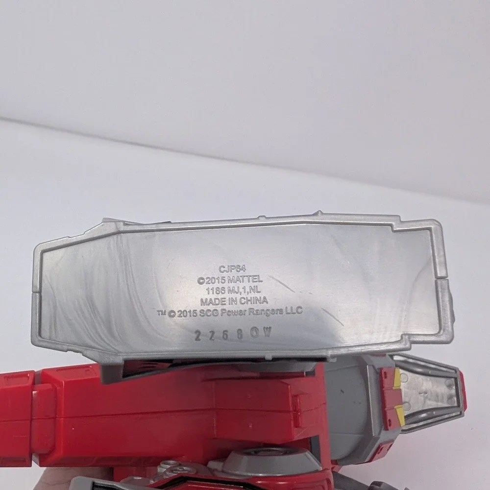 Mattel‎ Power Rangers Dino Charge Red T-Rex Zord Action Figure CJP64 2015 Robot